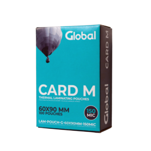 POUCH P/PLASTIFICADO EN CALIENTE 150 MIC. 60x90 x 100u. GLOBAL