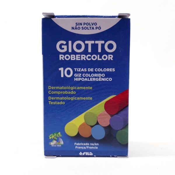 TIZA CAJA X 10u. COLOR GIOTTO