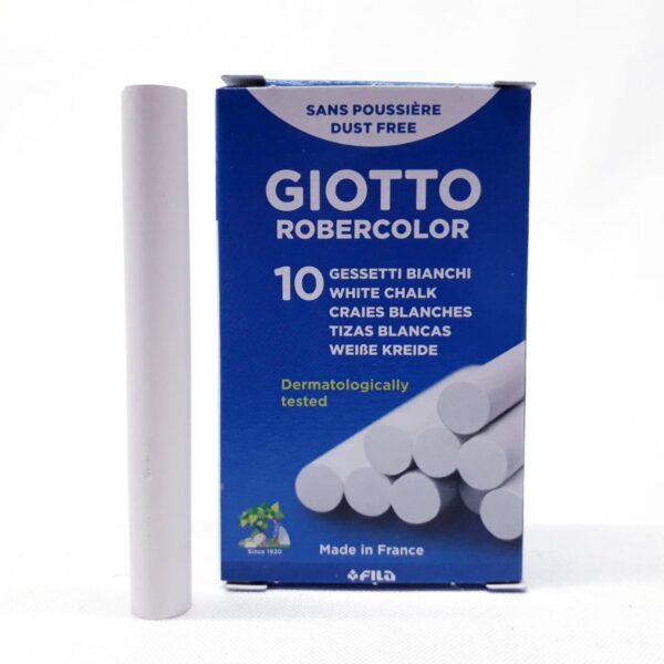 TIZA CAJA X 10u. BLANCA GIOTTO