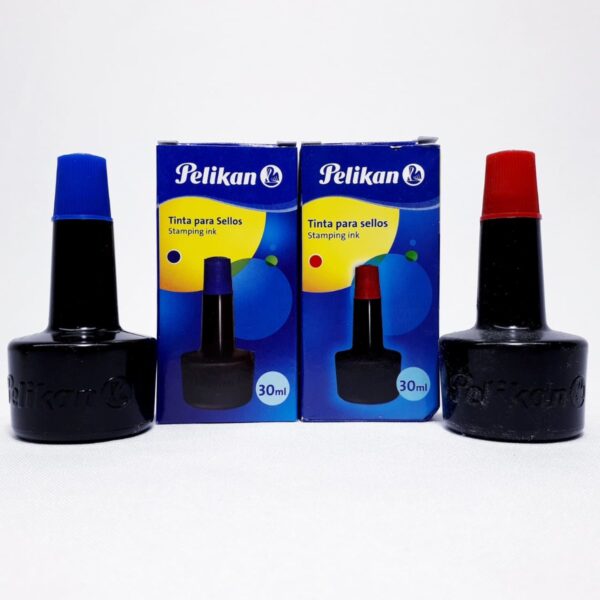 TINTA P/SELLOS PELIKAN 4K GOTERO ROJO