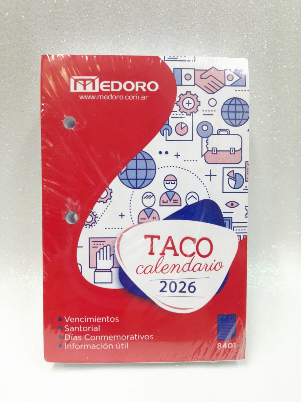TACO CALENDARIO 2026 MEDORO