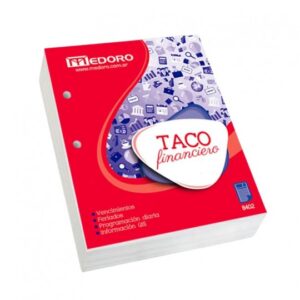 TACO CALENDARIO FINANCIERO 2026 MEDORO