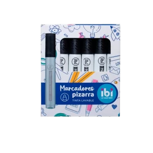 MARCADOR P/PIZARRA NEGRO TRI-O ibi X 12u.