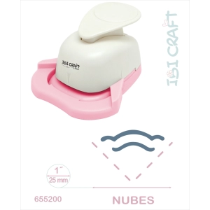PERFORADOR ESQUINERO 1\" NUBES ibicraft cod  655200