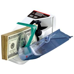 Contadora De Billetes Portatil A Pilas Aa X 4 GLOBAL