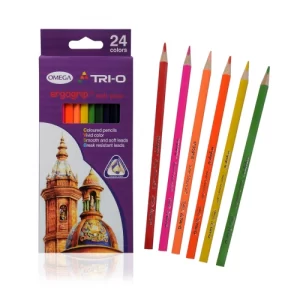 LAPIZ PREMIUM ESCOLAR 24 COLORES LARGOS ibi (TRIO) SKU: 532052