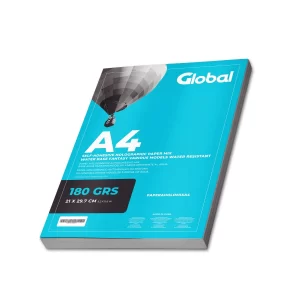 PAPEL FOTOGRAFICO GLOSSY A4 180grs. bifaz X 20 Hs GLOBAL