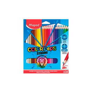 LAPICES COLORES MAPED STRONG/COLORPEPS CORTOS X 12 UNID.