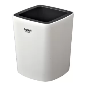 PORTA LAPIZ PLASTICO BLANCO+NEGRO ibi SKU: 990034