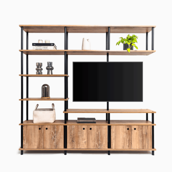 RACK TV NUR  192x030x182 Cm -S03-