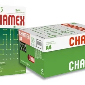 RESMA PAPEL A4 CHAMEX 75g. CAJA x 5u.