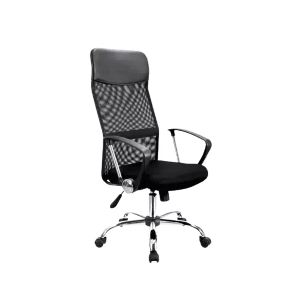 Silla Ergonómica Negra Gerencial Escritorio Oficina import SG