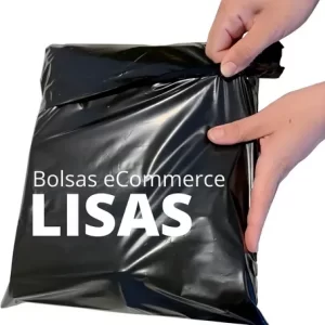 BOLSA ECOMMERCE C/ADHES. NEGRA 30 X 40 X 50 UNID