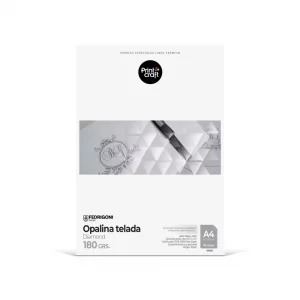 PAPEL OPALINA TELADA 180grs. A4 x 125hs. SKU: 600016
