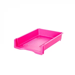 BANDEJA PAPELERA A4 Fuccia ibi SKU: 059006