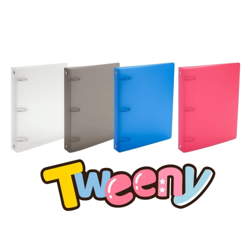 CARPETA ESCOLAR N3 PP 3*40 CRISTAL ibi SKU: 076360