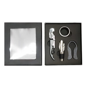 SET * 4 ACCESORIOS DE VINO REF. CR9599 -5799599