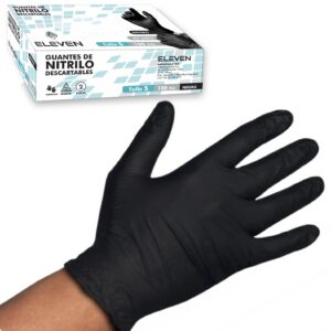 GUANTES DE NITRILO NEGRO X 100u. M/L/E.L. - 3080296