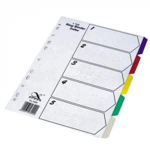 INDICE 11 PERFORACIONES A4 5 TABULACIONES SKU: 076660