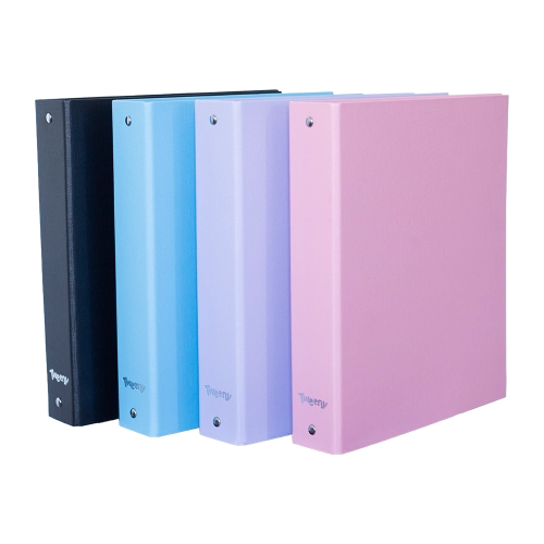 CARPETA ESCOLAR N3 FORRADA PVC 3*40 NEGRO SKU: 076490