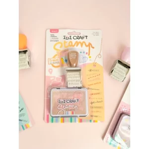 STAMP SET TRAVEL (SELLO + ALMOHADILLA) ibicraft SKU: 841605