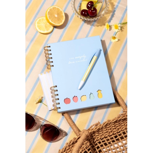 CUADERNO ESPIRAL A5 80 hjs CITRIC ibi SKU: 115185