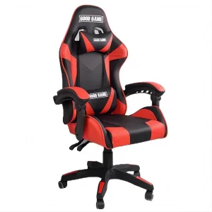 Sillon Gamer Good Game Gg-06 Color Rojo Cuero sintético