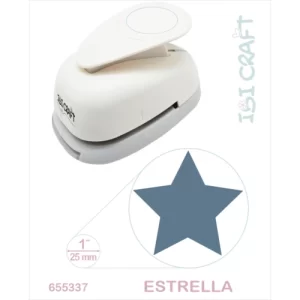 PERFORADORA ARTISTICA 25mm 1\" ESTRELLA SKU: 655337