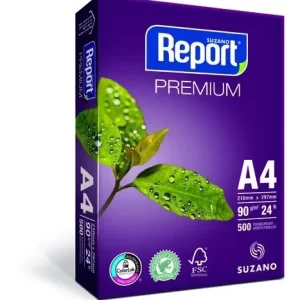 RESMA DE PAPEL T.A4 90g REPORT PREMIUN 21X29.7