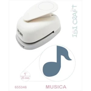 PERFORADORA ARTISTICA 25mm 1\" MUSICA SKU: 655346