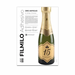 FILMILO ACETATO ORO ANTIGUO T.A4 x 20 Hs ART-JET