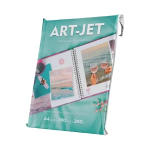 Papel Fotografico Doble Faz Brillante T.A4 200g. x 100 Hs. ART-JET