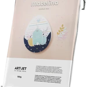 PAPEL MATELINA SIMPLE T.A4 150g x 100 Hs ART-JET