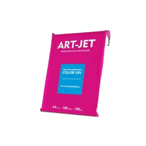 SUBLIMACION PAPEL ESPECIFICO COLOR UP T.A4 100g x 100 Hs ART-JET