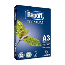 RESMA DE PAPEL T.A3 75g REPORT PREMIUN 42x29,7